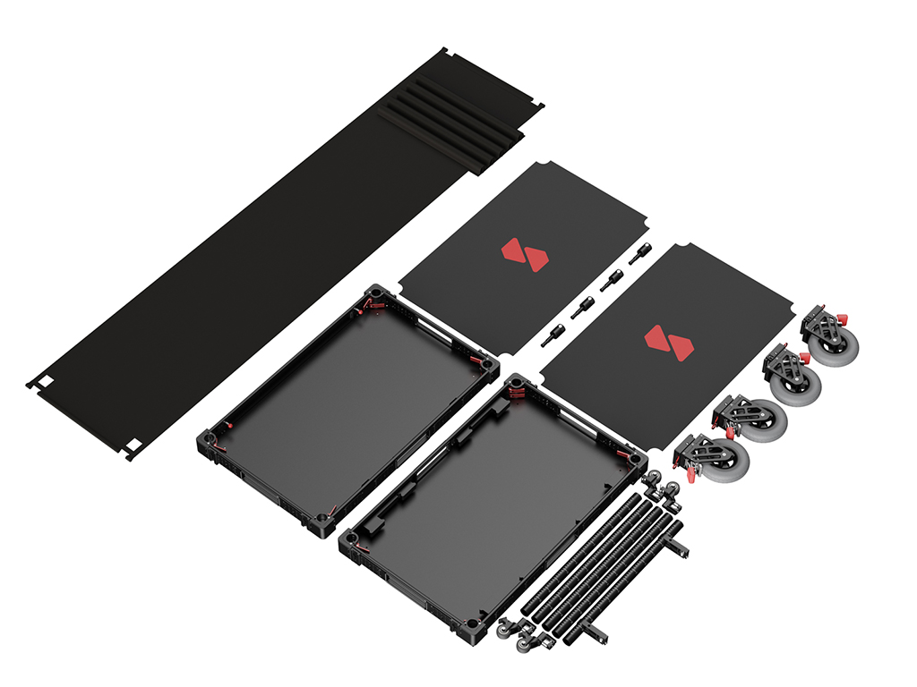 SmallRig MD4573 250kg Yük Kapasiteli Video Cart Kamera Arabası Katlanabilir